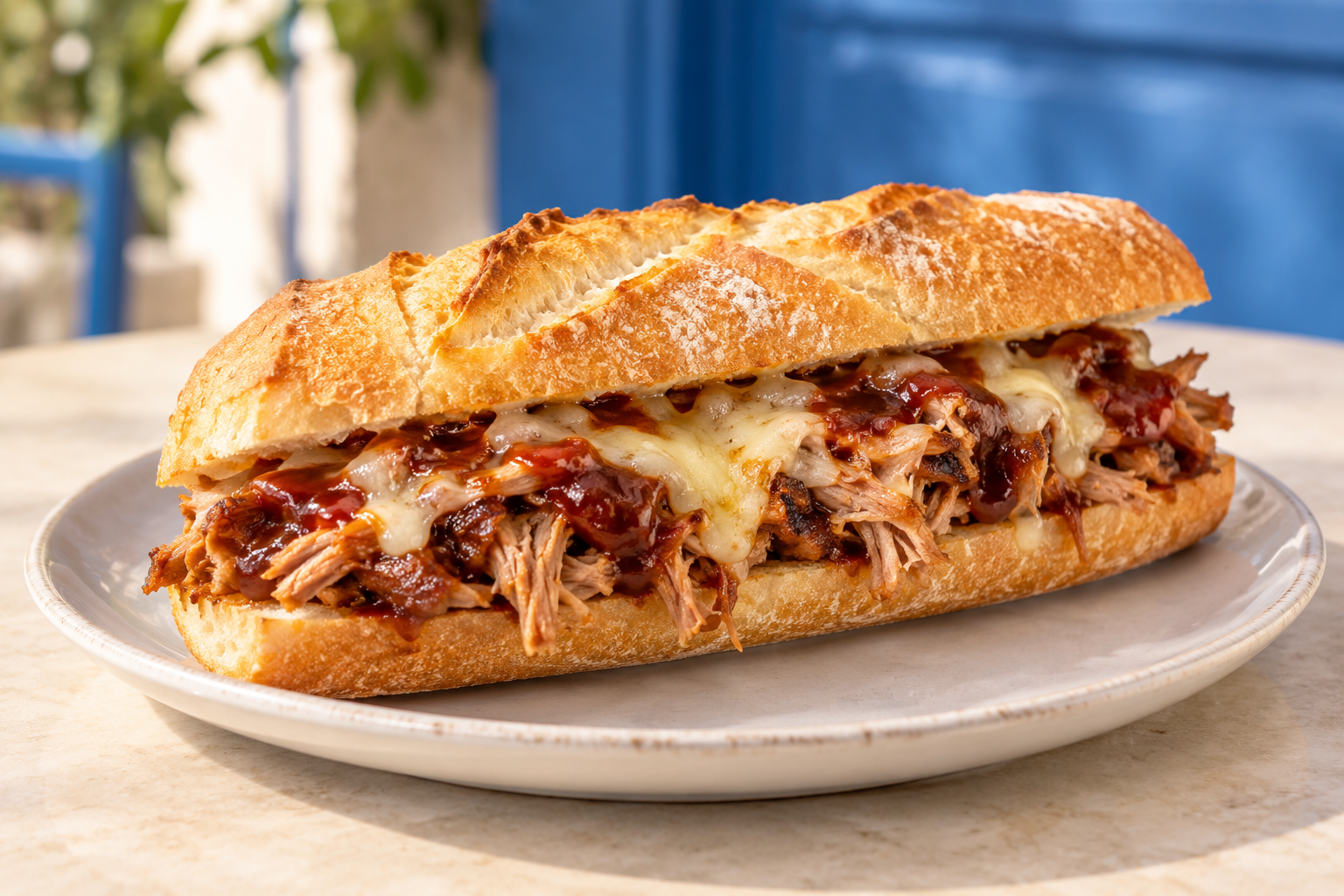 Imagen ilustrativa del bocadillo Pulled pork